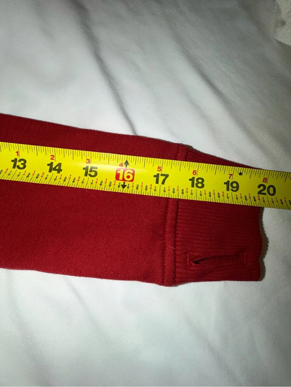 abercrombie kids Red Pullover Hoodie with Chest Graphic